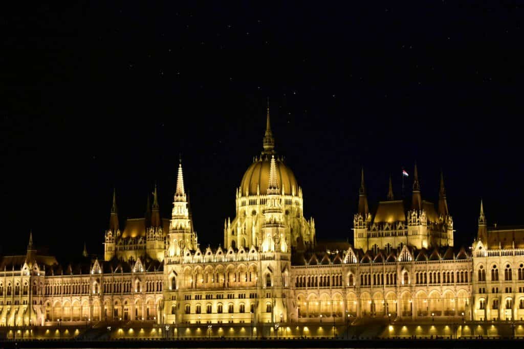Budapešť - budova parlamentu