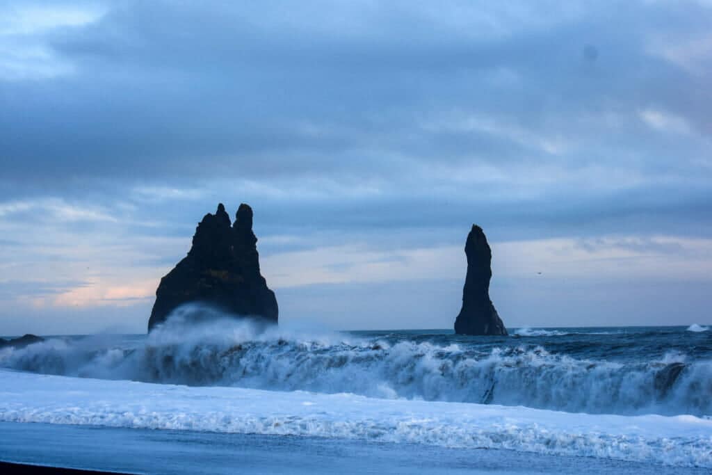 Pláž Reynisfjara – Island