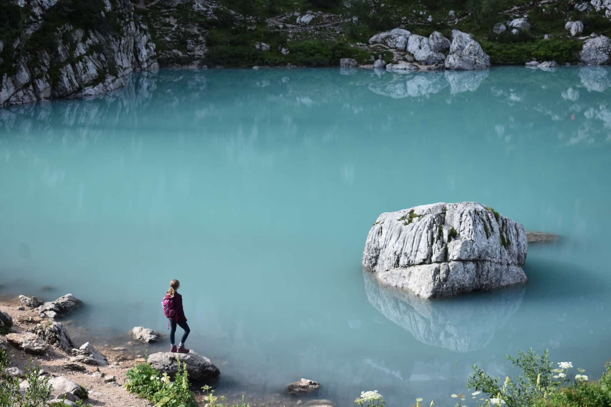Najkrajšie jazera v talianskych Dolomitoch