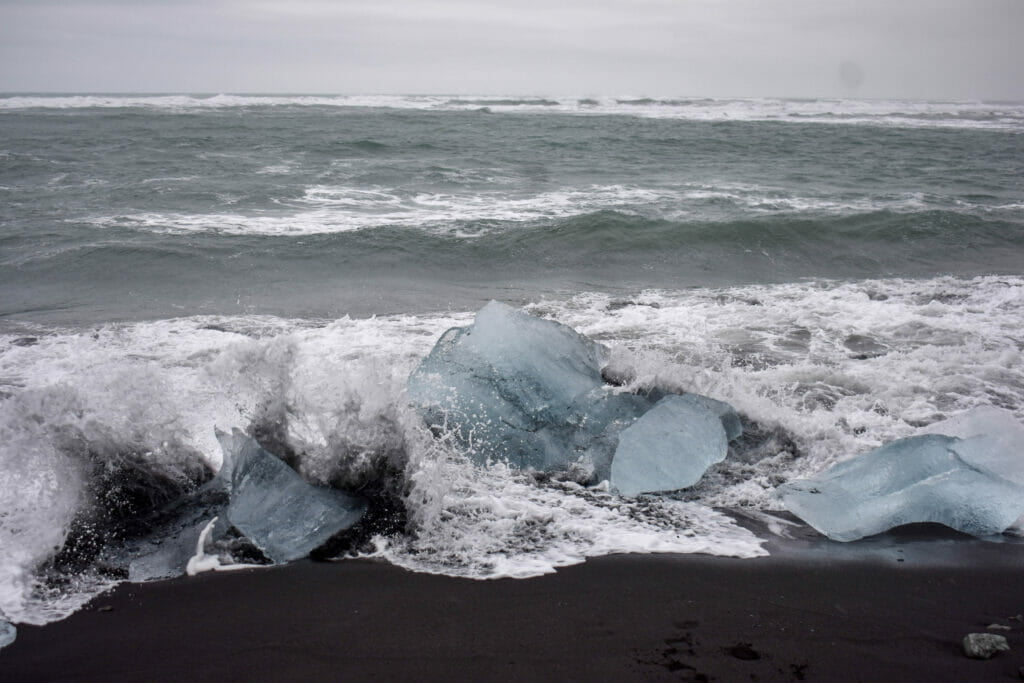 Diamond beach na Islande