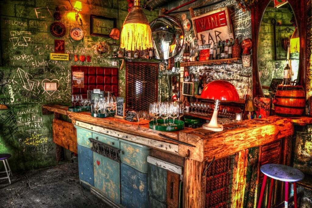 Budapešť - ruin bar