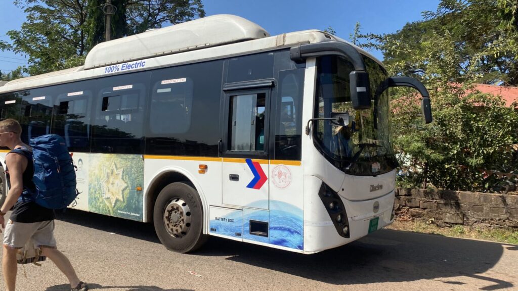 Local AC electric bus in Goa