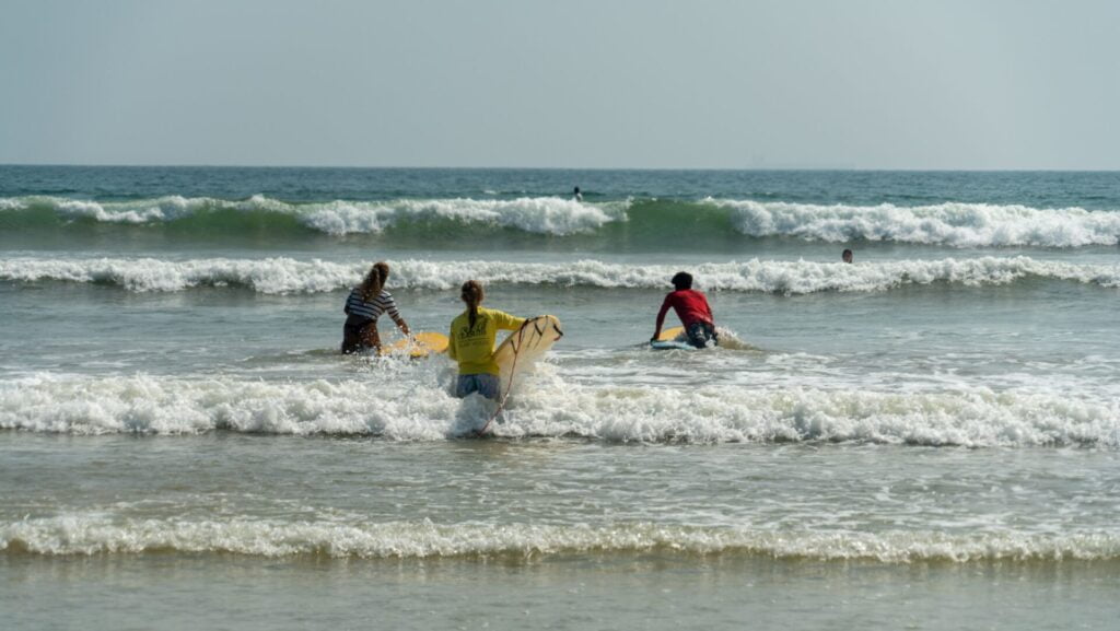 Surfing in Sri Lanka Weligama