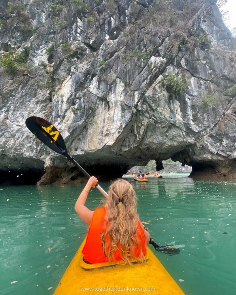 Things to do on Cat Ba island - Ha Long bay kayaking