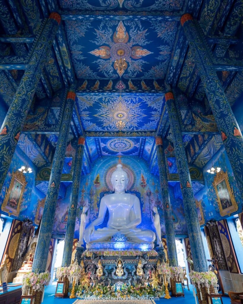 Blue temple Chiang Rai